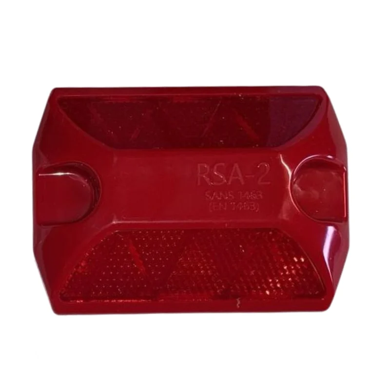 RSA-2 stick-on road stud  -  red / red