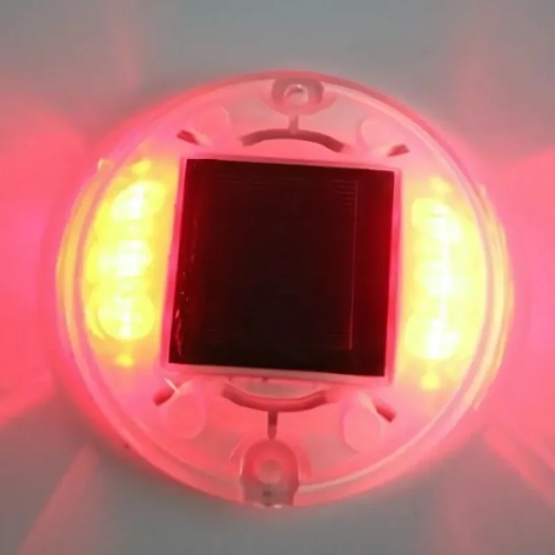 Polycarbonate solar road stud